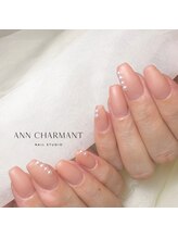 アンシャルマンネイルスタジオ(Ann charmant nail studio)/セレクトデザインコース¥6,800～