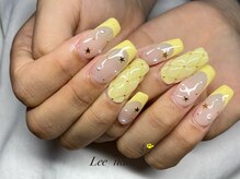 リーネイル(Lee_nail)/キルティング×星ネイル♪