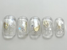 ネイルメゾン 天神店(NAIL MAISON)/ゴールドミラークリア¥4550