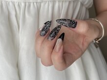リン 原宿 表参道(RiN.)/黒レース×フレンチ  yoko担当