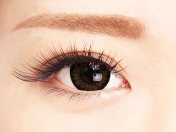 アルピナ アイラッシュ(alpina eyelash)/フラット+美眉スタイリング