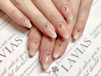 プロフェッショナル ネイルサロン ラヴィアス(LAVIAS)/【ジェル】10本アートし放題