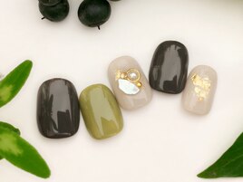 ジェルネイルDRYケア込￥10780