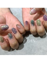 くすみカラーニュアンス