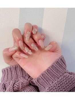 コロミネイル(colome nail)/リボンアート
