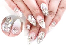 ネイルコレクション ピンク(Nail Collection Pink)/スカルプ放題★キラキラアート