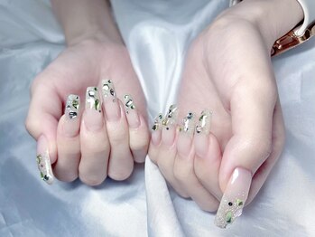 ゴージャス持込 ストーンネイル
