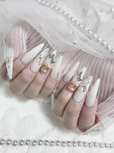 ミニョン(Minyon)/キティちゃんロングネイル