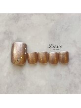 ネイルサロンリュクス (nailsalon Luxe)/シェラック　シャンパンゴールド