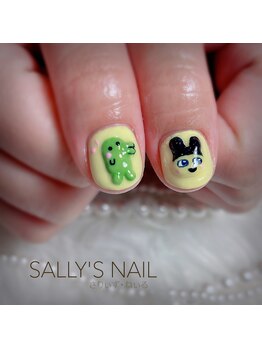 さりぃず ねぃる(SALLY’S NAIL)/「たまごっち」3dで親指かわいい