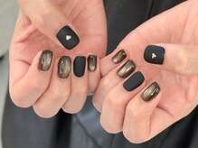 ワンアンドオンリー(One&Only)/ブラックうるまぐ×マットネイル