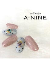 ネイルサロン エーナイン イオン東札幌店/3.ガーリーデザイン 6999円