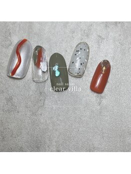 ネイルサロンクリアヴィラ(nail salon clear villa)/trend designコース￥8990