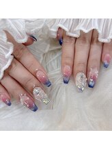 リンドネイル バイ モカ アンド ララ(Lind nail by moca and LaLa)/チークマグネイル