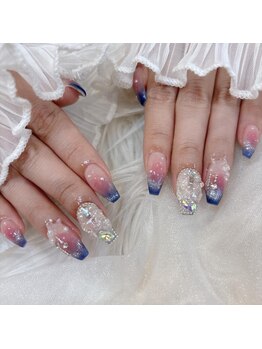 リンドネイル バイ モカ アンド ララ(Lind nail by moca and LaLa)/チークマグネイル