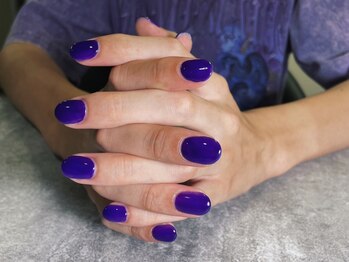 オムネイル 渋谷(HOMME NAIL)/ワンカラーネイル　 ¥5.500