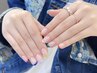 【定額デザイン◎ケア/オフ込み】夏っぽいフレンチ ¥10000