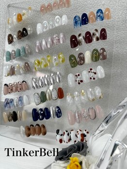 ティンカーベル(TinkerBell)の写真/《季節やトレンドに合わせてお選び頂ける定額コース》通い続けやすい価格で気軽にネイルチェンジ★