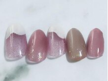 カレネイル(kale nail)/２月限定シンプルアート+500円