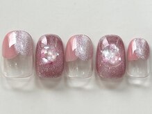 ネイルメゾン 天神店(NAIL MAISON)/春ニュアンスシェル¥5000