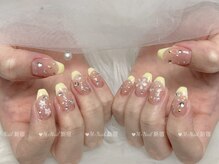 エムプラスネイル 新宿(M+Nail)/フレンチネイル