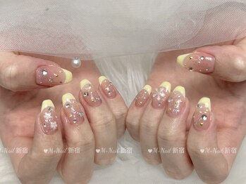 エムプラスネイル 新宿(M+Nail)/フレンチネイル