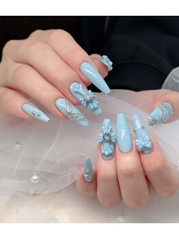 ネイルズイロハ 池袋西口駅前店(NAILS 168)の写真/短い爪も美フォルムで理想の長さに。チップ長さ出しでコンプレックス解消◎お気軽にご相談ください☆