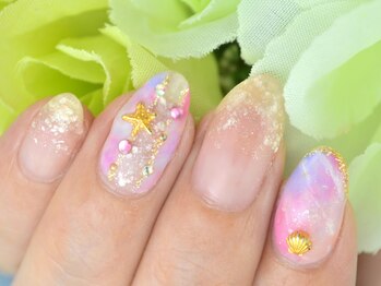 ネイルサロン チュチュ(Nail Salon Chu Chu)/120分ジェル付け放題¥9100