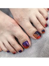 アレス 狛江店(ales)/大人パープルニュアンスdesign