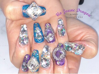 アン ジョーヌドラゴ/【ロングネイル】キラキラネイル