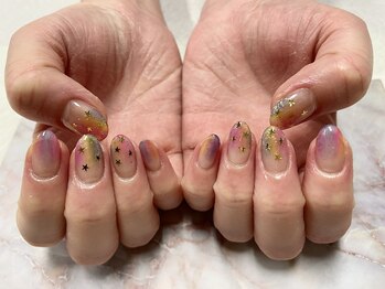 ネイル サロン ヴェレッド(Nail Salon VERED)/レインボーネイル