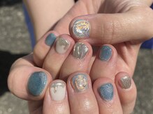 カーティシーネイルズ(curtisii NAILS)/ショートネイルデザイン