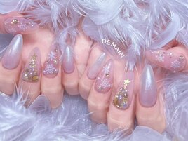 スカルプ持ち込み6本デザイン