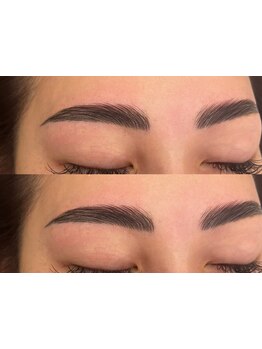 アイブロウメニューがあるサロン