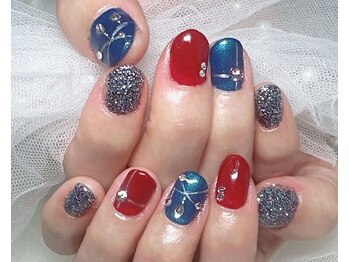 ジェー エス シー ネイル(J.S.C.nail)/冬ネイル/パーツ/クリスマス風