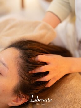 リベレスタ(liberesta)の写真/頭皮からほぐす究極のドライヘッドスパで、自律神経の乱れや不眠を改善◎至福のひと時をご提供いたします★