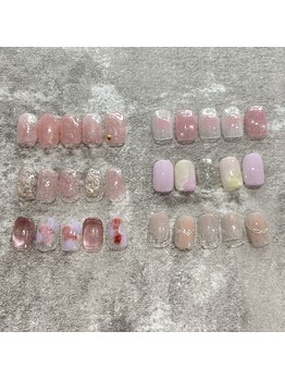 ルティア 札幌(lu a tear)の写真/【シンプルでも印象的に】"長さだし"対応OK!トップネイリストの丁寧な施術に感動☆オフィス系デザインも◎