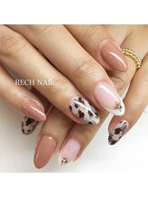 レッシュネイル サロンアンドスクール(RECH NAIL salon&school)/白べっ甲