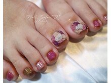 ネイルサロン R/フットアートコース　7480円 aki