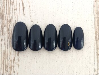 シキ(shiki)/シンプルネイル ¥5800