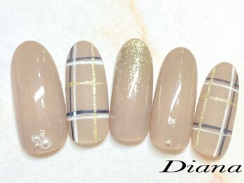 定額ネイル　7,700円　A‐038