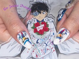 【自爪ネイル】プリントネイル