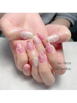 リルガーデン 新宿南口(Lil' Garden)/ぷっくりさくらんぼネイル