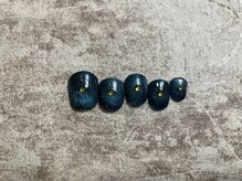 ジュイール ネイル 千葉店(Jouir nail)/宇宙のようなブルーマグ