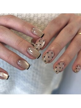 テノテノネイル(tenoteno_nail)/持ち込みミディアム