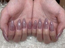 レアネイル 新宿(le'a nail)/ピンクフラッシュ