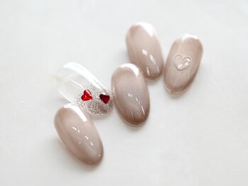 ルシェルアイ/くすみ☆マグネット☆ハートホロ