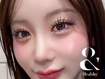 and Laurel渋谷[LEDマツエク/アンドヘルシーパリエク/パリジェンヌまつげパーマ/眉毛]/上下フラットラッシュ