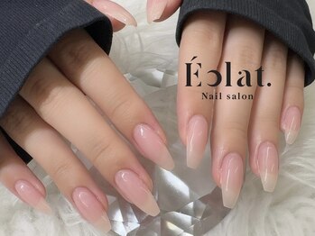 エクラ(Eclat.)の写真/シンプルでもオシャレでいたい方にオススメ★お仕事柄派手なネイルが出来なくても貴方らしさを叶えます♪