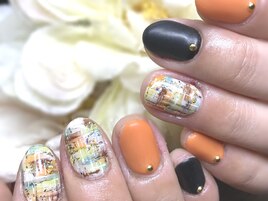 ツイードネイル &nbsp;¥10,713